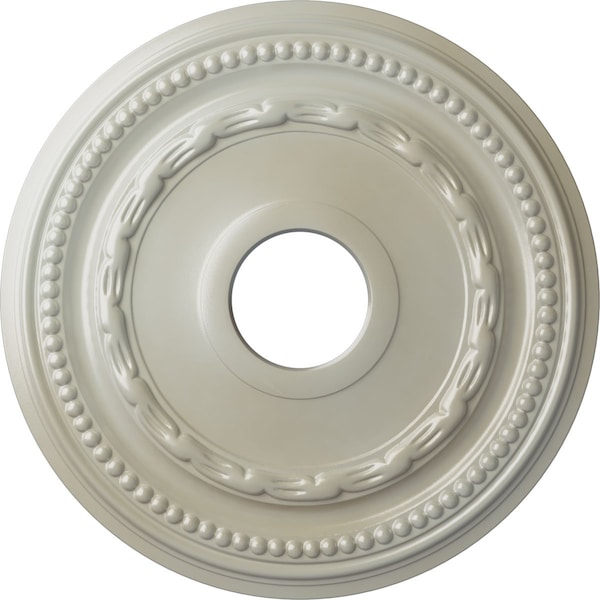 Ekena Millwork Federal Ceiling Medallion (Fits Canopies up to 8 1/2"), 15 3/8"OD x 3 5/8"ID x 1"P, Flash Blue CM15FEFBS - main